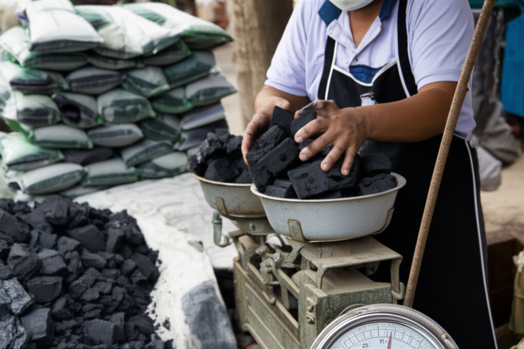 Người bán cân than không khói