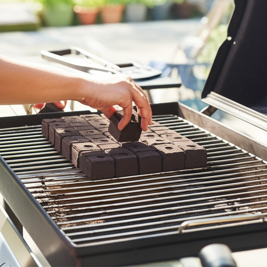Mẹo sử dụng than mùn cưa ép khối BBQ