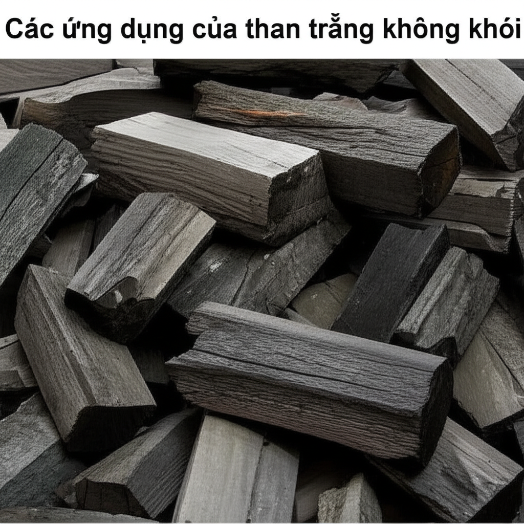 Các ứng dụng của than trắng không khói