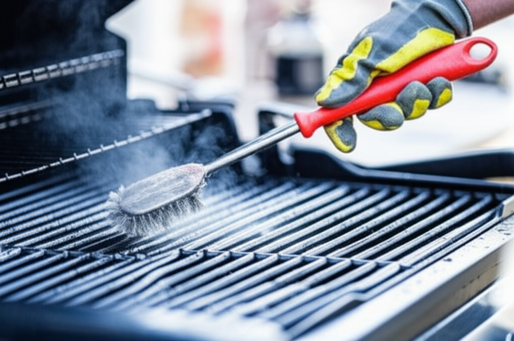Mẹo vệ sinh bếp nướng dễ hơn
