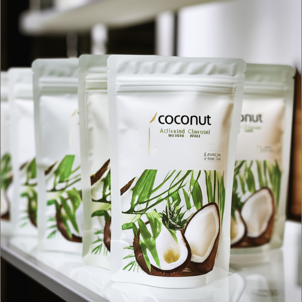 Bao bì than hoạt tính gáo dừa chuẩn chất lượng