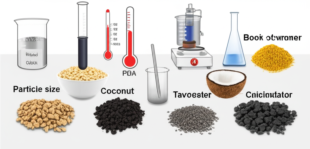 Các yếu tố ảnh hưởng đến chất lượng than sinh học
